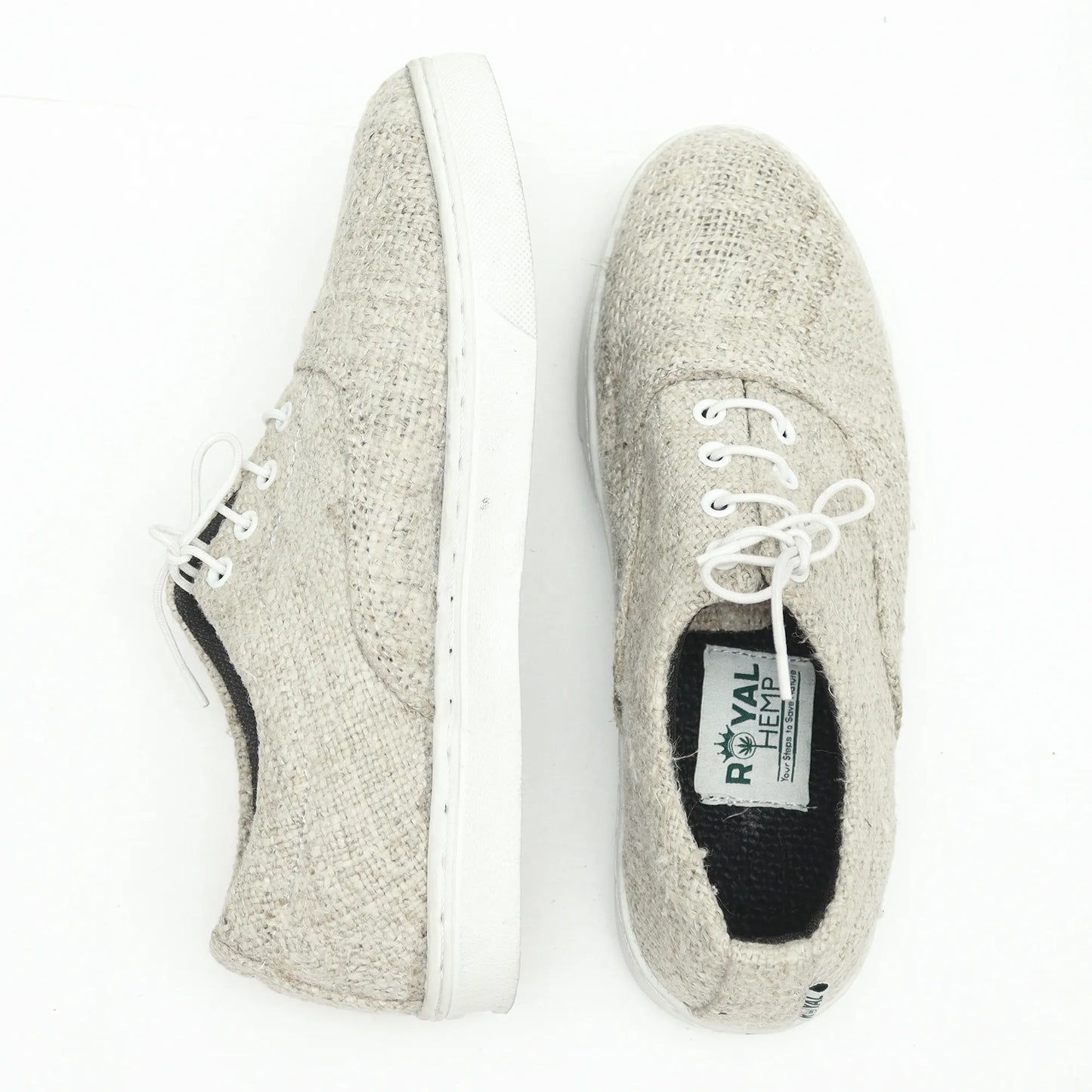 NATURAL HEMP CANVAS SHOES