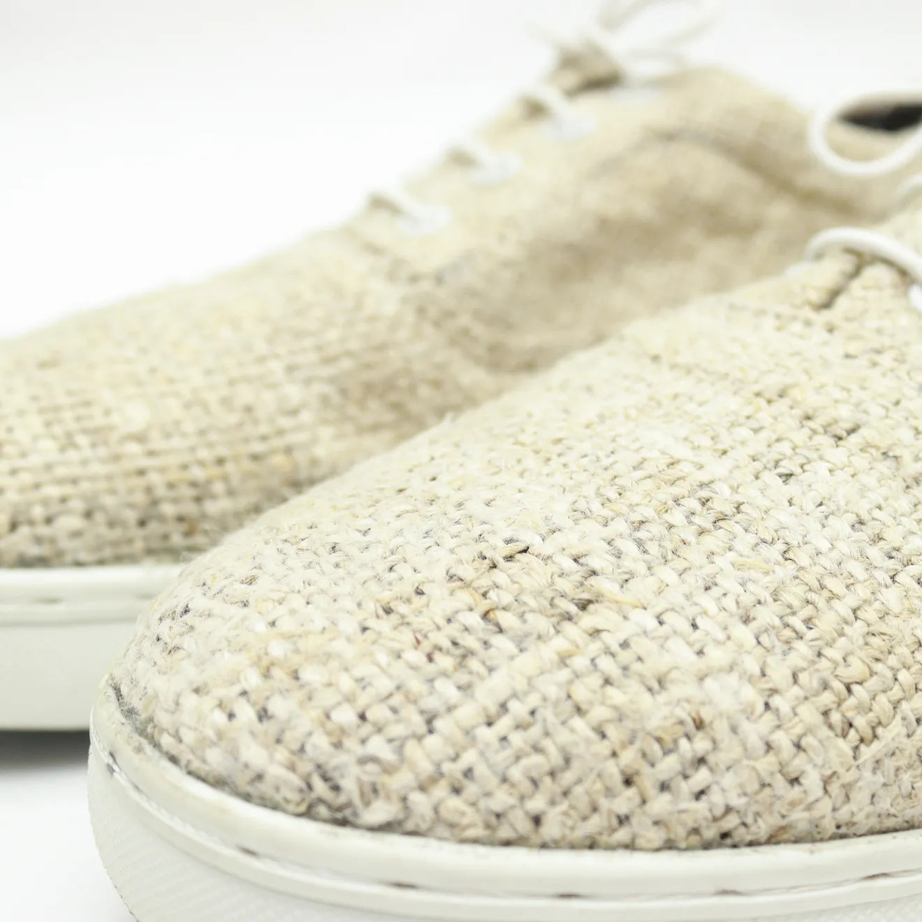 NATURAL HEMP CANVAS SHOES