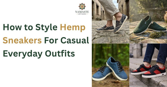 how to style hemp sneakers for casual outfits