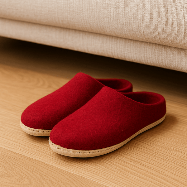 Handcrafted Felt Slippers