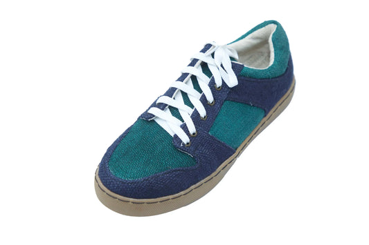 Teal Tide Hemp Sneakers