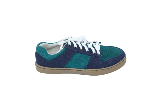 Teal Tide Hemp Sneakers
