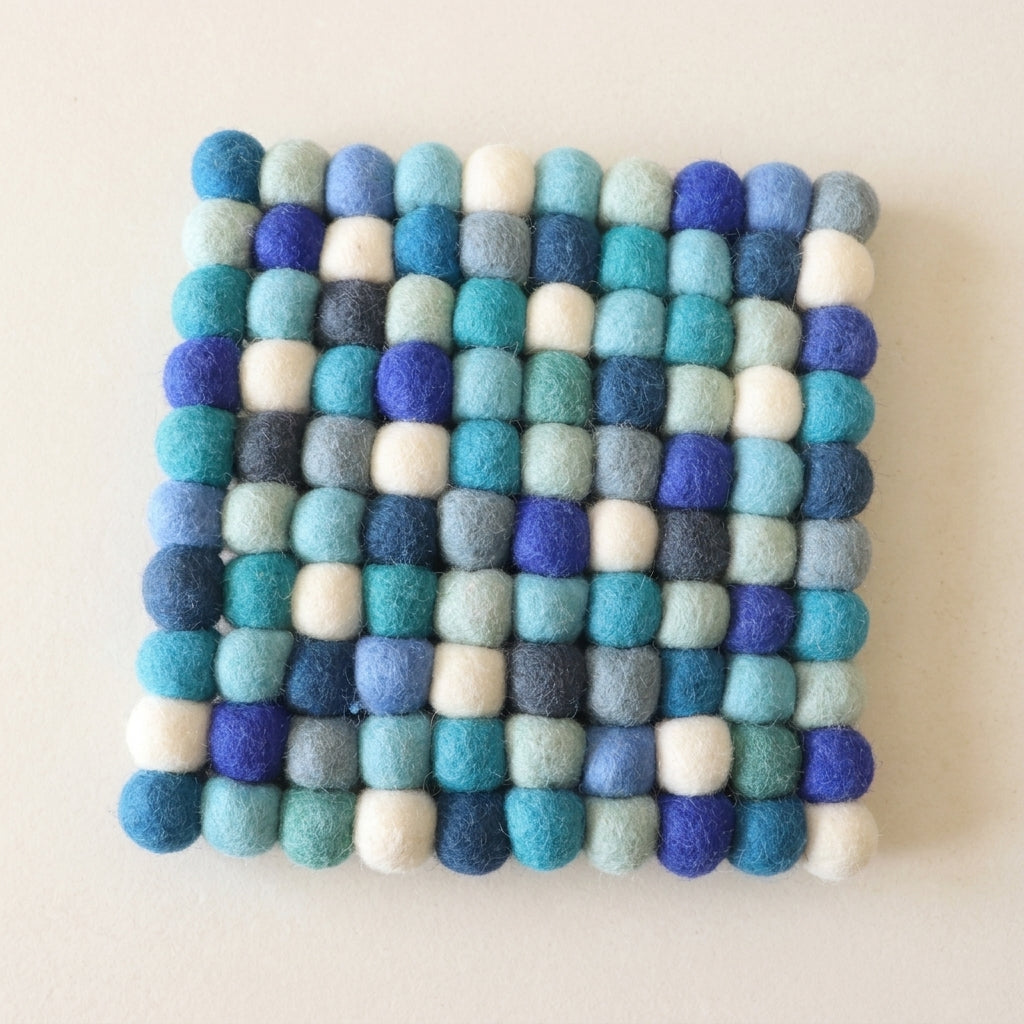 blue felt trivet australia