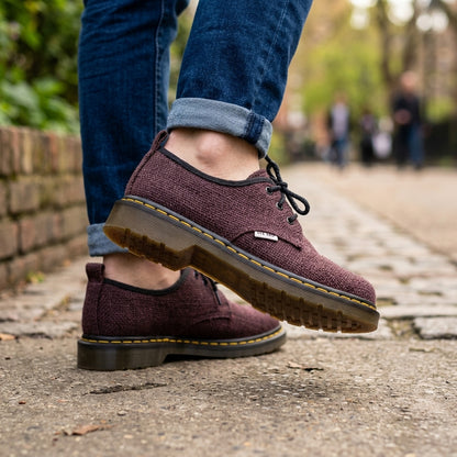 Eco - Friendly Handmade Hemp Half Boots: Vegan Nepali - Style Footwear for Hiking and Festivals Festival_Ready_Shoes